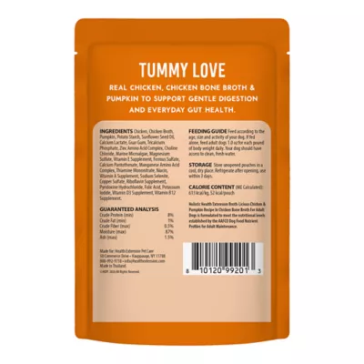 Health Extension Broth-Licious Adult Wet Dog Food Topper - Chicken & Pumpkin Recipe - Image 2
