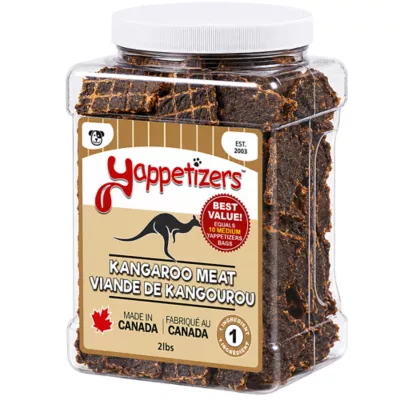 Yappetizers 100% Pure Kangaroo Trim Bulk - 2 pounds - Image 1