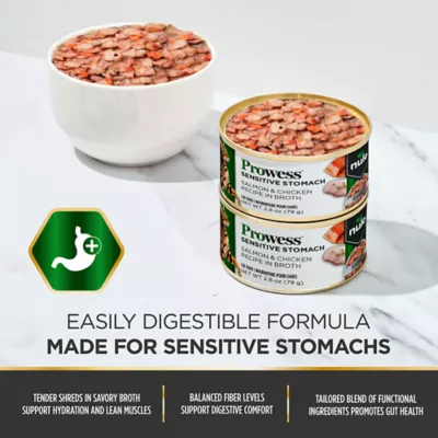 Nulo Prowess Sensitive Stomach Wet Cat Food - Shreds in Broth, 2.8 oz - Image 9