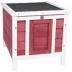 PawHut Wooden Rabbit Hutch with Waterproof & Openable Asphalt Roof, Indoor/Outdoor image thumbnail 1