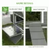 PawHut Wooden Chicken Coop with Nesting Boxes, Run, Doors, Tray, Ramp for 4-6 Chickens image thumbnail 7