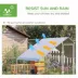 PawHut 9.8' x 13.1' x 6.6' Chicken Coop Cage, Outdoor Hen House w/Cover & Lockable Door image thumbnail 4
