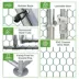 PawHut Chicken Run Outdoor, Galvanized Large Metal Chicken Coop Cage, Walk-in Enclosure image thumbnail 5