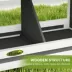 PawHut Nesting Boxes for Chickens, Chicken Coop Accessories with Asphalt Roof for Indoor Outdoor Use image thumbnail 5