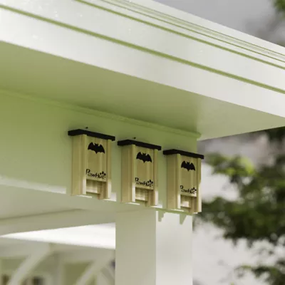 PawHut 3PCs Wooden Bat Boxes, Bat Houses Designed to Attract Bats & Easy to Hang for Outdoor - Image 7