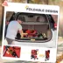PawHut 3 Wheels Foldable Dog Stroller with Storage Basket, Adjustable Canopy, Cupholder - Small Dogs image thumbnail 5