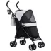 PawHut Foldable Dog Stroller, Lightweight w/ Shoulder Strap, Storage Bag, Cup Holder image thumbnail 1
