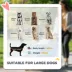 PawHut Foldable Pet Stroller with Four Big Wheels, Shock-Absorbing Frame, Safety Leashes and Brakes image thumbnail 4