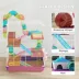 PawHut 5-Tier Hamster Cage with Exercise Wheel, Play Tube, Water Bottle, Dish, Ladder image thumbnail 6