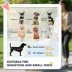 PawHut Small Dog Stroller, 3-Wheel Foldable Pet Stroller with Adjustable Canopy and Zippered Mesh image thumbnail 4