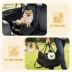 PawHut Dog Car Seat for Small Pets, Dog Booster Car Seat with Cushion and Storage Pockets image thumbnail 6