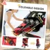 PawHut Pet Stroller - Foldable Dog Stroller with Wheels, Reflective Strips, Brake, Pad and Basket image thumbnail 5