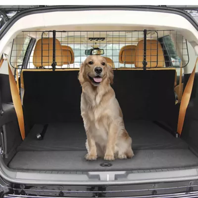 PawHut Adjustable Dog Car Barrier, Heavy Duty Fence Car Safety Guard Gate for SUV, Vans, Trucks - Image 2