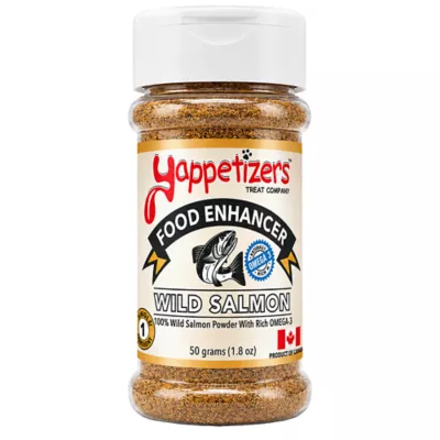 Yappetizers 100% Pure Salmon Food Topper 50g - 4 pack - Image 1