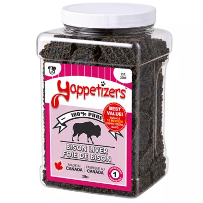 Yappetizers 100% Pure Bison Liver - 2 pounds - Image 1