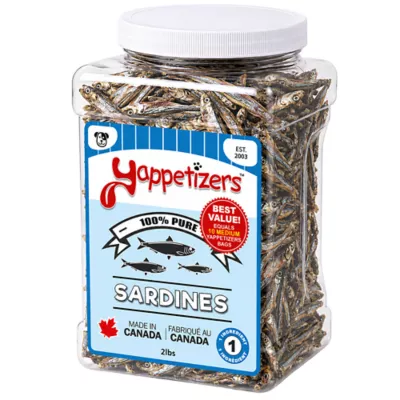Yappetizers 100% Pure Sardines Bulk - 2 pounds - Image 1