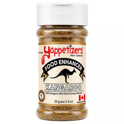 Yappetizers 100% Pure Kangaroo Trim Food Topper - 50g - 4 packs - Image 1