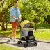 PawHut 4 Wheels Pet Stroller, 3 in 1 Travel Folding Carrier image thumbnail 2