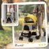 PawHut 4 Wheels Pet Stroller, 3 in 1 Travel Folding Carrier image thumbnail 3