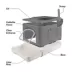 All For Paws Foldable Cat Litter Box W/ Litter Trapping Step & Multiple Access Points--Gray image thumbnail 6