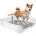 All For Paws Dog Pee Pad Holder W/ Removable Pee Post, High-Sided Walls, & Secure Clamp image thumbnail 1