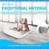 All For Paws Dog Pee Pad Holder W/ Removable Pee Post, High-Sided Walls, & Secure Clamp image thumbnail 5