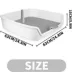 All For Paws Dog Pee Pad Holder W/ Removable Pee Post, High-Sided Walls, & Secure Clamp image thumbnail 7