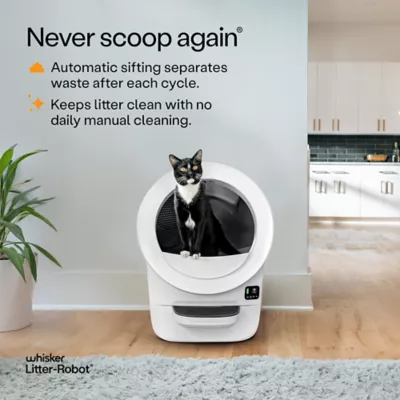Whisker Litter-Robot® EVO Starter Bundle, Includes Liners, LitterTrap Mat, Litter & 3Yr Warranty - Image 8