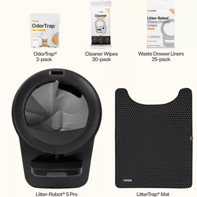 Whisker Litter-Robot® 5 Pro with Core Accessories Bundle - Image 2