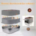 All For Paws Multi-Entry Hooded Cat Litter Box W/ Litter Scoop, Non-Slip Feet & Anti-Tracking Mat image thumbnail 3