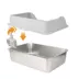 All For Paws Stainless Steel Cat Litter Pan W/ Detachable High-Sided Hood & Litter Scoop image thumbnail 6