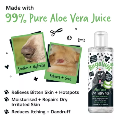 Bugalugs Aloe Vera Soothing Gel for Dogs & Cats, Soothes Irritated Skin, 8.4 fl oz - Image 3