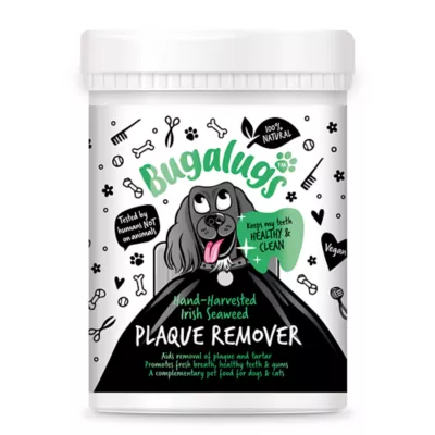 Bugalugs Dental Plaque Removal Powder for Dogs, Made with Irish Seaweed, 2.65 oz or 7.05 oz - Image 1