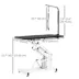 PawHut Pet Grooming Table, Height Adjustable Dog Grooming Table with Arm, Noose and Non-Slip image thumbnail 3