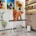 PawHut Foldable Dog Grooming Table with Adjustable Grooming Arms, Storage Shelf image thumbnail 2