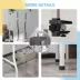 PawHut Dog Grooming Table w/ Adjustable Arm, Mesh Tray, Rubber Surface image thumbnail 7