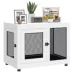 PawHut Pet Crate End Table with Water-resistant Cushion image thumbnail 1