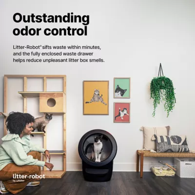 Litter Robot 4 Beginner Bundle - Litter Robot 4, Littertrap Mat, Odortrap Pack, Waste Liners, Wipes - Image 4