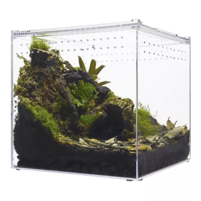HerpCult Acrylic Terrarium XL - 12" x 12" x 12" - Image 1