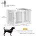PawHut 31.5" Dog Crate Furniture with Double Doors image thumbnail 3