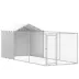 PawHut Galvanized Steel Dog Kennel with Waterproof & UV-Resistant Cover, 19.7' x 7.5' x 4.9' image thumbnail 1