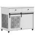 PawHut 39" Dog Crate Furniture, Dog Kennel Indoor with 2 Drawers, Wheels, Sliding Door image thumbnail 1