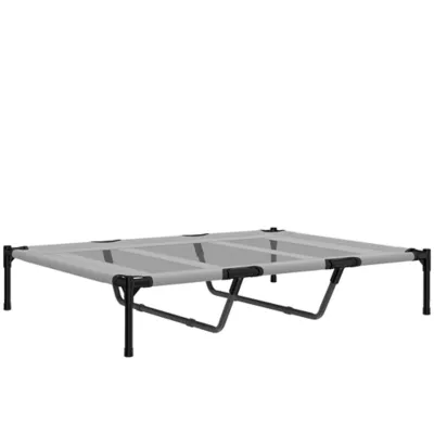 PawHut Elevated Dog Bed, Raised Dog Cot for XL Sized Dogs, 48" x 36" x 9" - Image 1