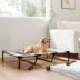 PawHut Elevated Dog Bed, Raised Dog Cot for XL Sized Dogs, 48" x 36" x 9" image thumbnail 2