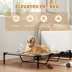 PawHut Elevated Dog Bed, Raised Dog Cot for XL Sized Dogs, 48" x 36" x 9" image thumbnail 5