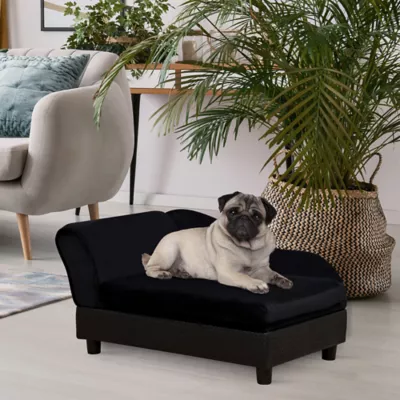 PawHut Pet Sofa, Dog Couch, Chaise Lounge with Storage for Smal Dogs and Cats - Image 2