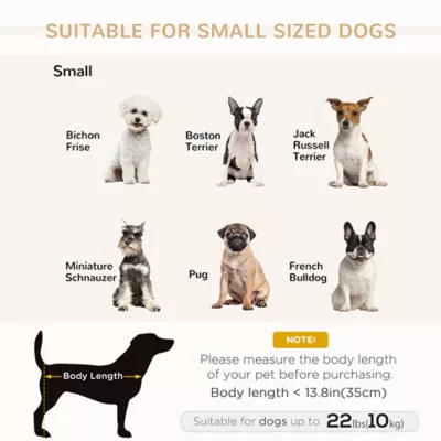 PawHut Pet Sofa, Dog Couch, Chaise Lounge with Storage for Smal Dogs and Cats - Image 4