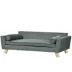 PawHut Dog Sofa Bed with Removable Pillows, Washable Cushion, Water-resistant Fabric image thumbnail 1