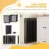 PawHut 80"Lx29.5"H Freestanding Pet Gate with Support Feet image thumbnail 4