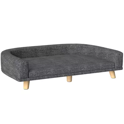 PawHut Dog Sofa for Large Dogs with Washable Cover, Anti-slip Foot Pads - Image 1